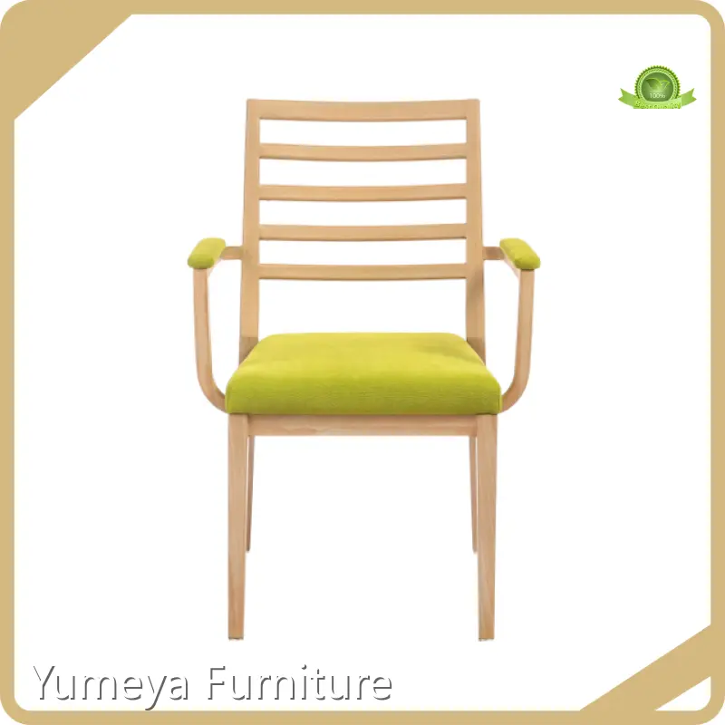 Restaurant Chairs with Arms Yumeya Furniture Brand Can Be Stacked 5pcs H880*SH470*W470*AW580*D580mm 1