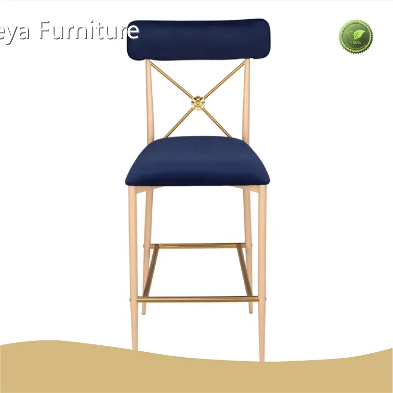 Modern Restaurant Bar Stools Yumeya Furniture Brand / Frame Can Be Stacked H1085*SH740*W430*D550 1