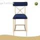 Modern Restaurant Bar Stools Yumeya Furniture Brand / Frame Can Be Stacked H1085*SH740*W430*D550 1