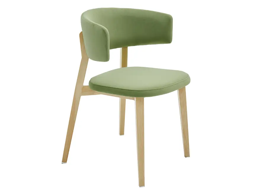 Green Cafe Chairs Yumeya Furniture Brand Company 1.1yards 2