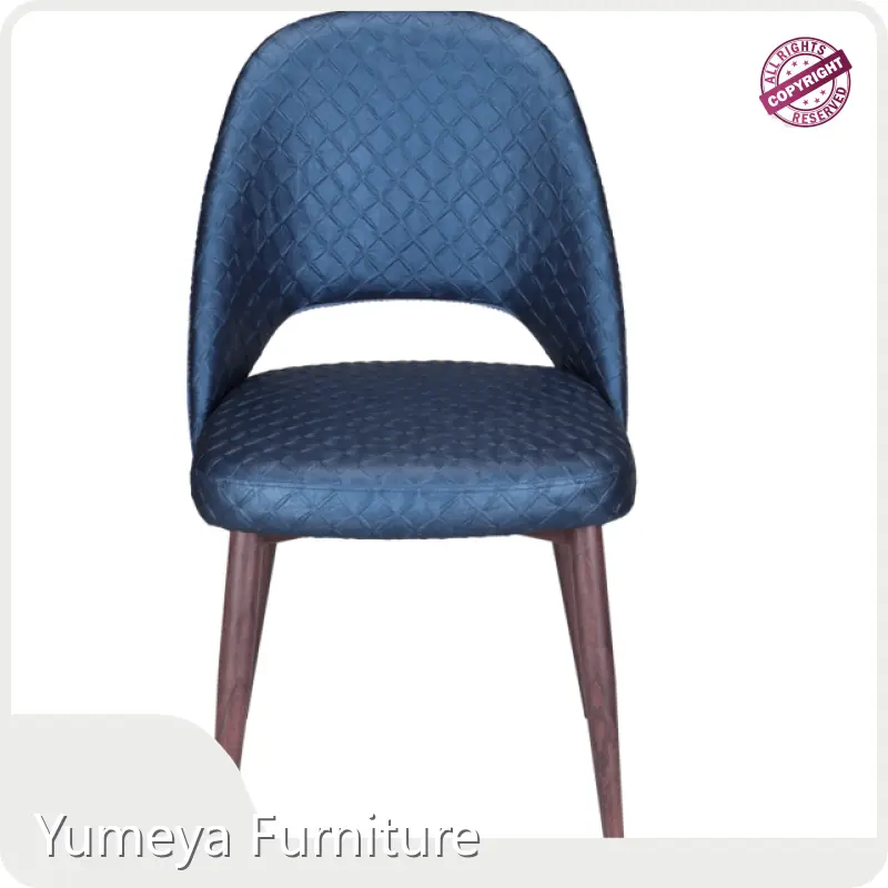 Yumeya Furniture Brand Dining Chairs Restaurant Contract Can Not Be Stacked H410*W410*D395mm 1