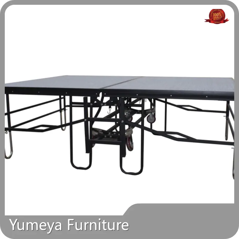 Yumeya Furniture Brand Hotel Dance Floor Contract 1220*2440*H(410/610)mm Can Not Be Stacked Factory 1