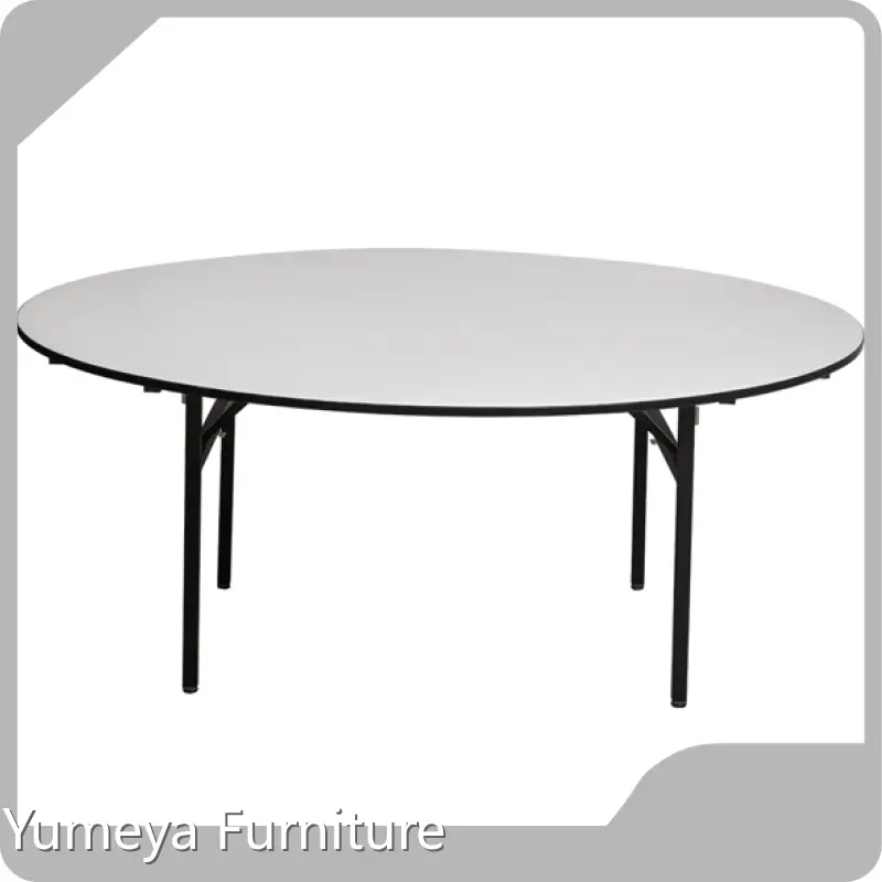 8 Foot Banquet Table Contract Can Not Be Stacked Dia1680*H750 Yumeya Furniture Brand 1