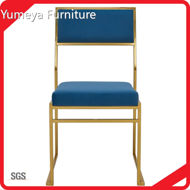 Stainless Steel Bar Chairs Events&Dining Yumeya Furniture Brand Can Be Stacked 5 Pcs 1
