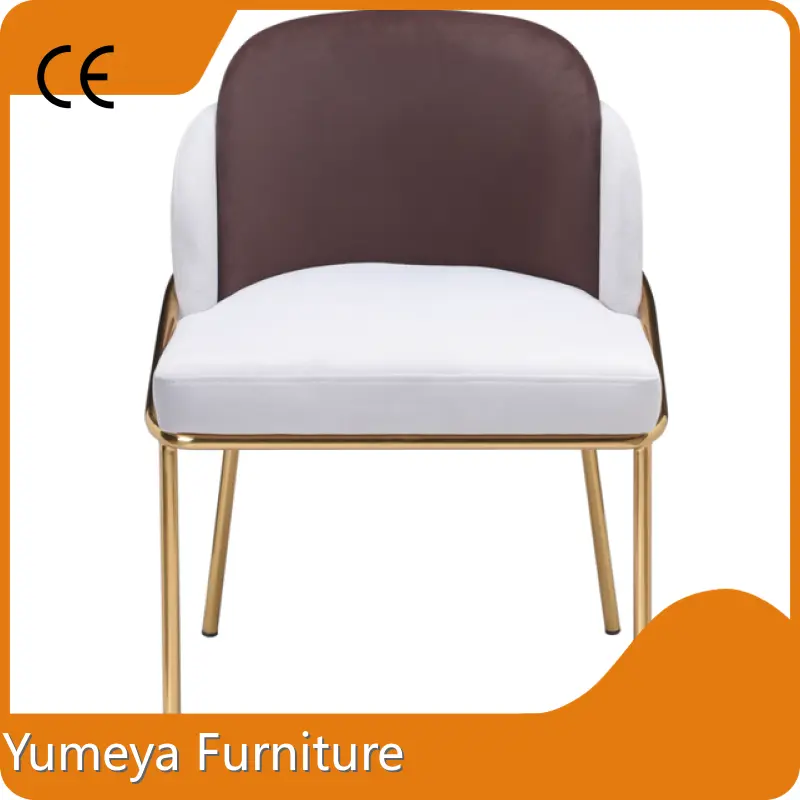 Modern Stainless Steel Dining Chairs Wholesale Yumeya Furniture H750×SH480×W535×D545mm 1