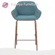 Yumeya Furniture Wood Grain Metal Stainless Steel Dining Chairs Casino 1