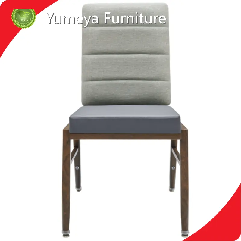 Yumeya Furniture Stackable Function Chairs Can Be Stacked 10pcs Cafe 1