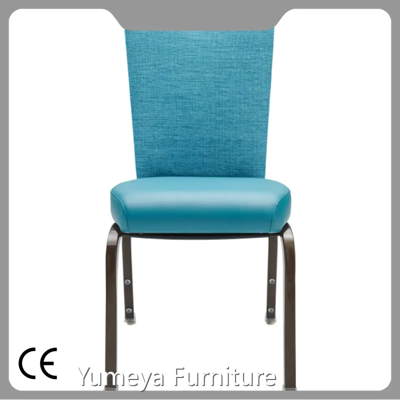 Yumeya Furniture Wood Grain Metal Hotel Conference Room Chairs Supply 1