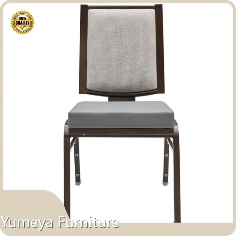 Stackable Meeting Chairs Hotel Can Be Stacked 5pcs Yumeya Furniture Company 0.75yards 1