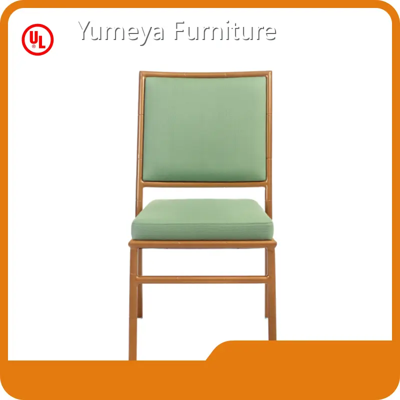 Yumeya Furniture Brand Stacking Chiavari Chair Factory 1