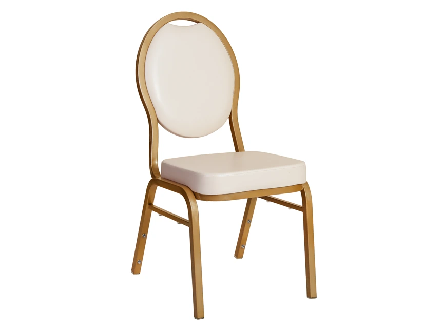 Round Back Aluminium Banquet Kursi Grosir YL1459 Yumeya 1