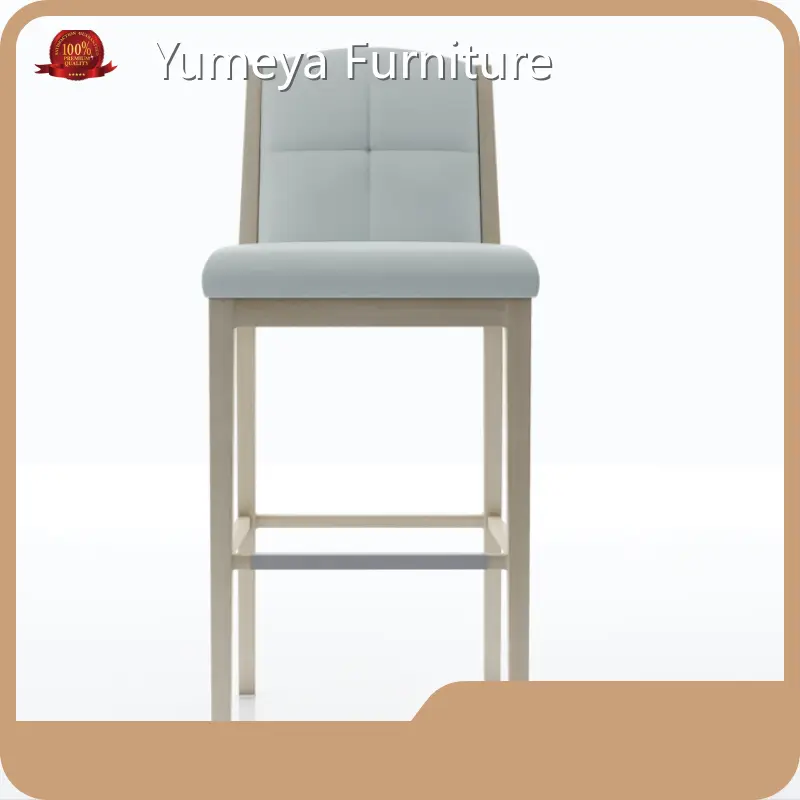 Custom White Cafe Chairs Yumeya Furniture 1