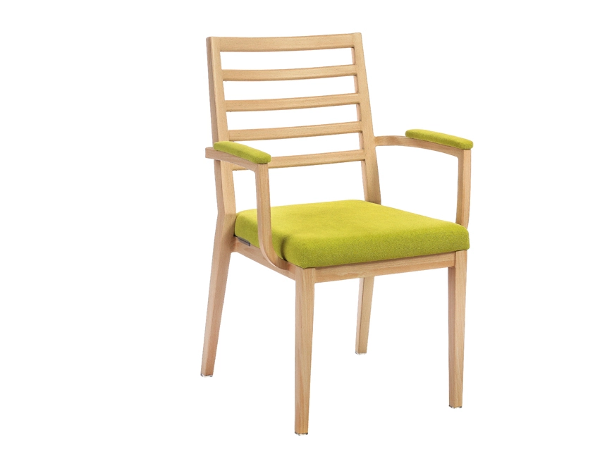Eleganti sedie da pranzu in metallo cù braccia YW5663 Yumeya 1