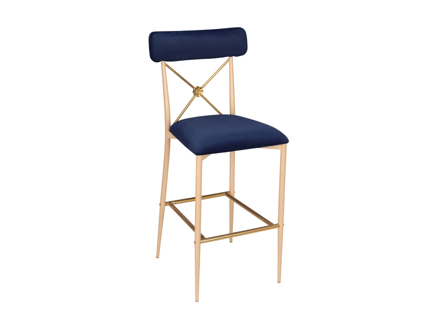 Charming Metal Kayu gandum Restaurant Barstool Grosir YG7209 Yumeya 1