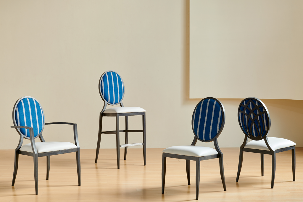 Defnyddiau o gadeiriau alwminiwm gyda phren edrychwch ar gyfer patios cartref ymddeol 2