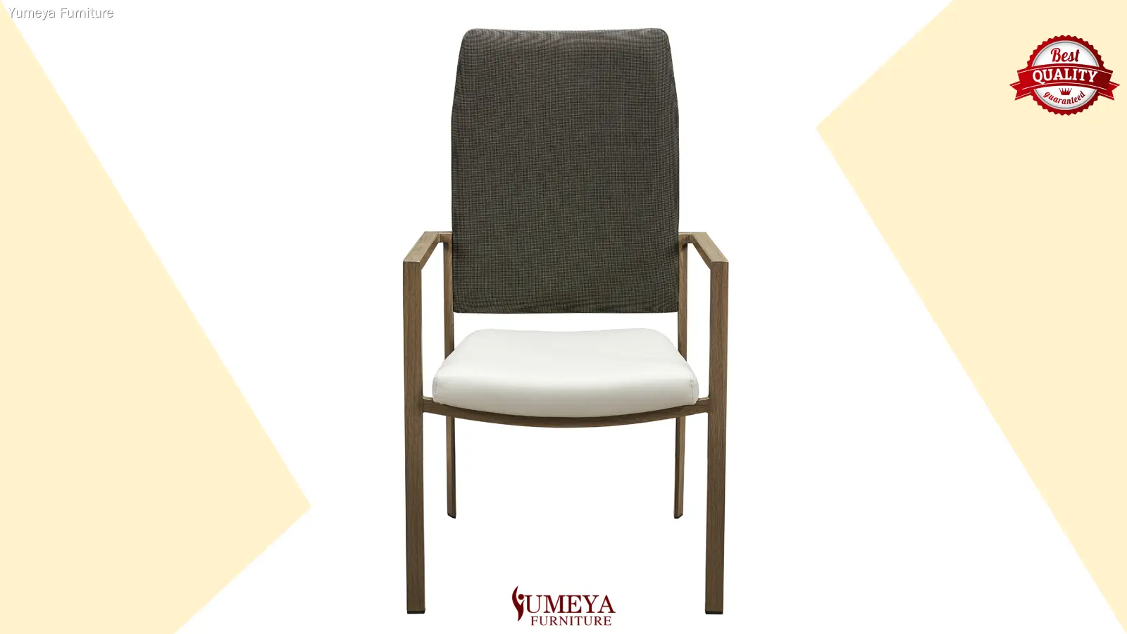 Yumeya Furniture | OEM/ODM बेस्ट अपहोल्स्टर्ड खुर्च्या पुरवठा 1