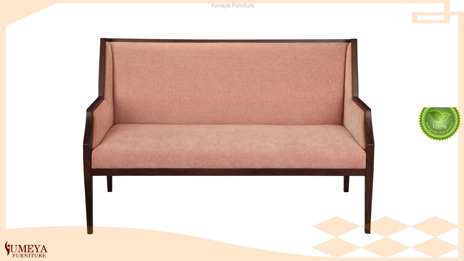 Yumeya Furniture Kèndêl ingsun | Kompak loro sofa seater paling anyar kanggo biaya wong tuwa 1