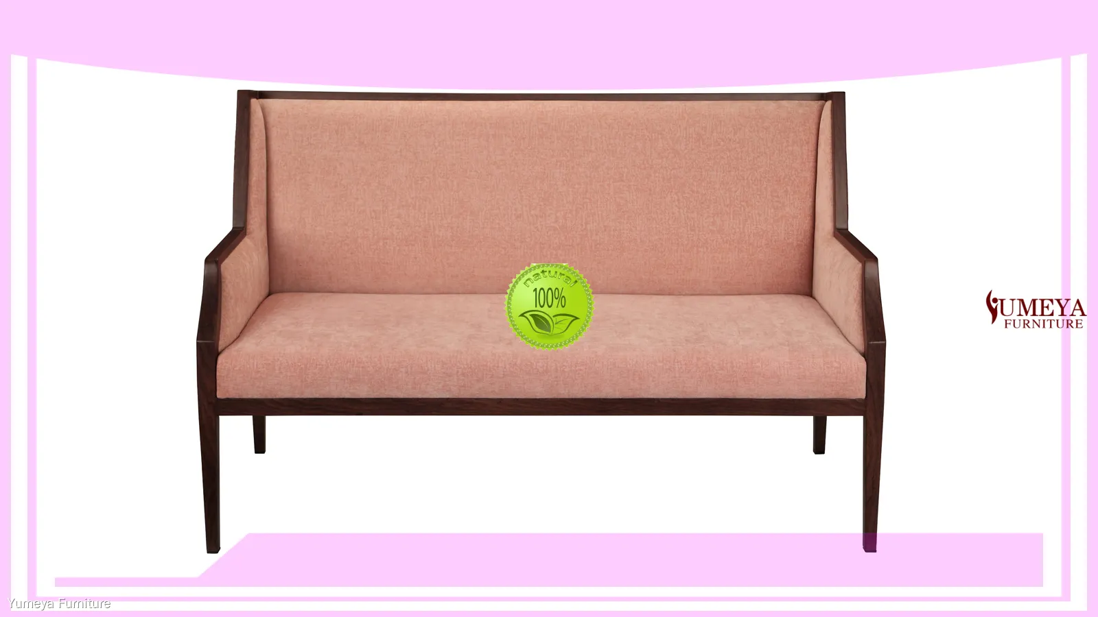 Yumeya Furniture Kèndêl ingsun | Kualitas kompak loro sofa seater kanggo biaya sing luwih tuwa 1