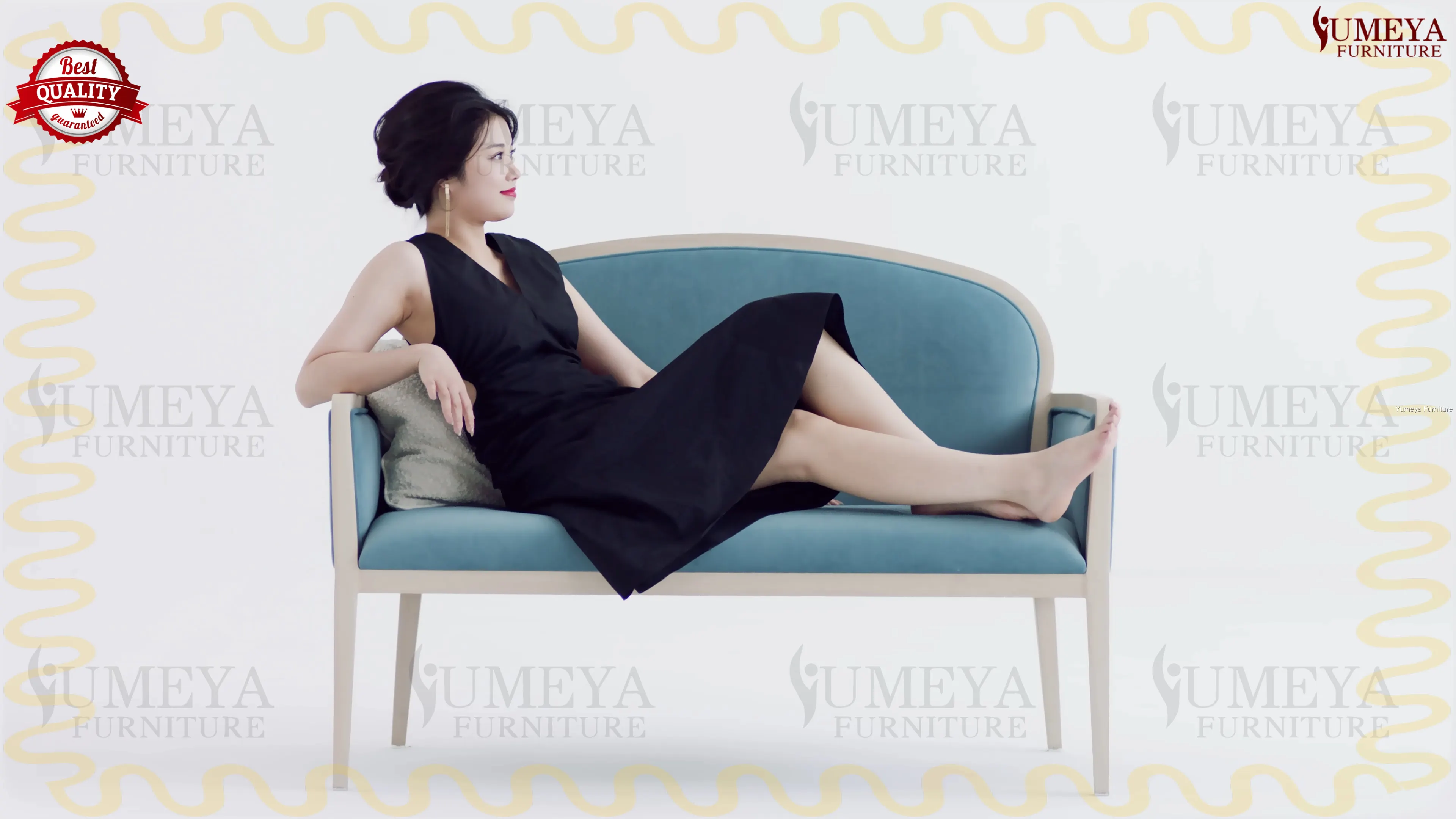 Tveir sæta setustofustól fyrir aldraða á heildsöluverði | Yumeya Furniture 1