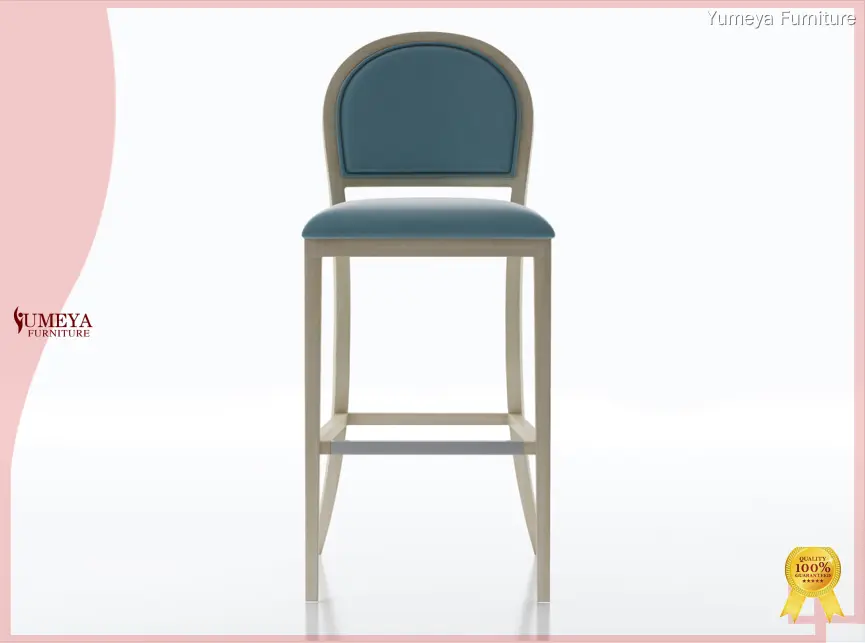 Yumeya Furniture Kèndêl ingsun | Stool counter paling anyar sing paling anyar karo punggung kanggo wong tuwa 1