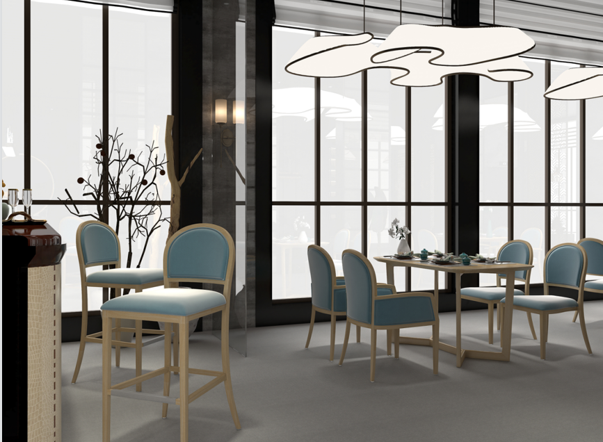 Yumeya Furniture | Gæðastikur / Counter Stool Heildsölu 9