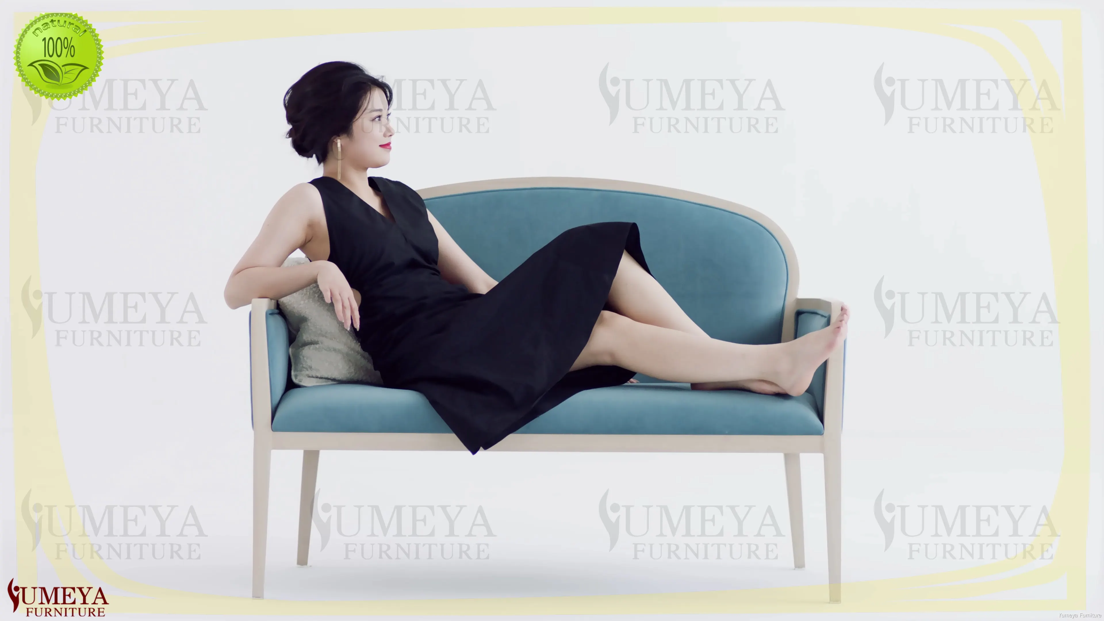 Sofa Seater Seater Custom Kanggo Harga Pabrik Lawas | Yumeya Furniture 1