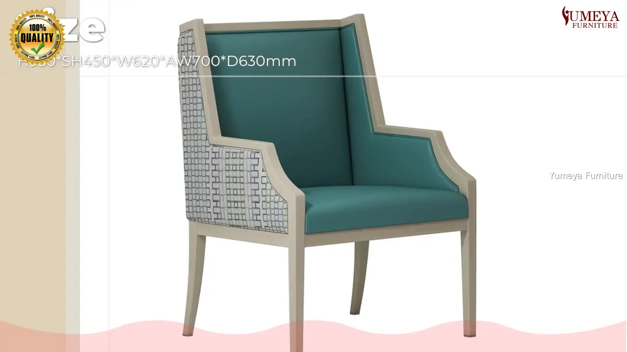 Sérsniðin stólar eins sæta til sölu fyrir aldraða verksmiðjuverð | Yumeya Furniture 1