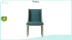 Kursi Kamar Makan Senior Living Kanthi Casters ing Sikil ngarep Kanggo Produsen | Yumeya Furniture 1