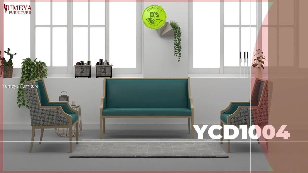 Optimus Small Duo Seater Toro ad Lorem Domus Cost | Yumeya Furniture 1