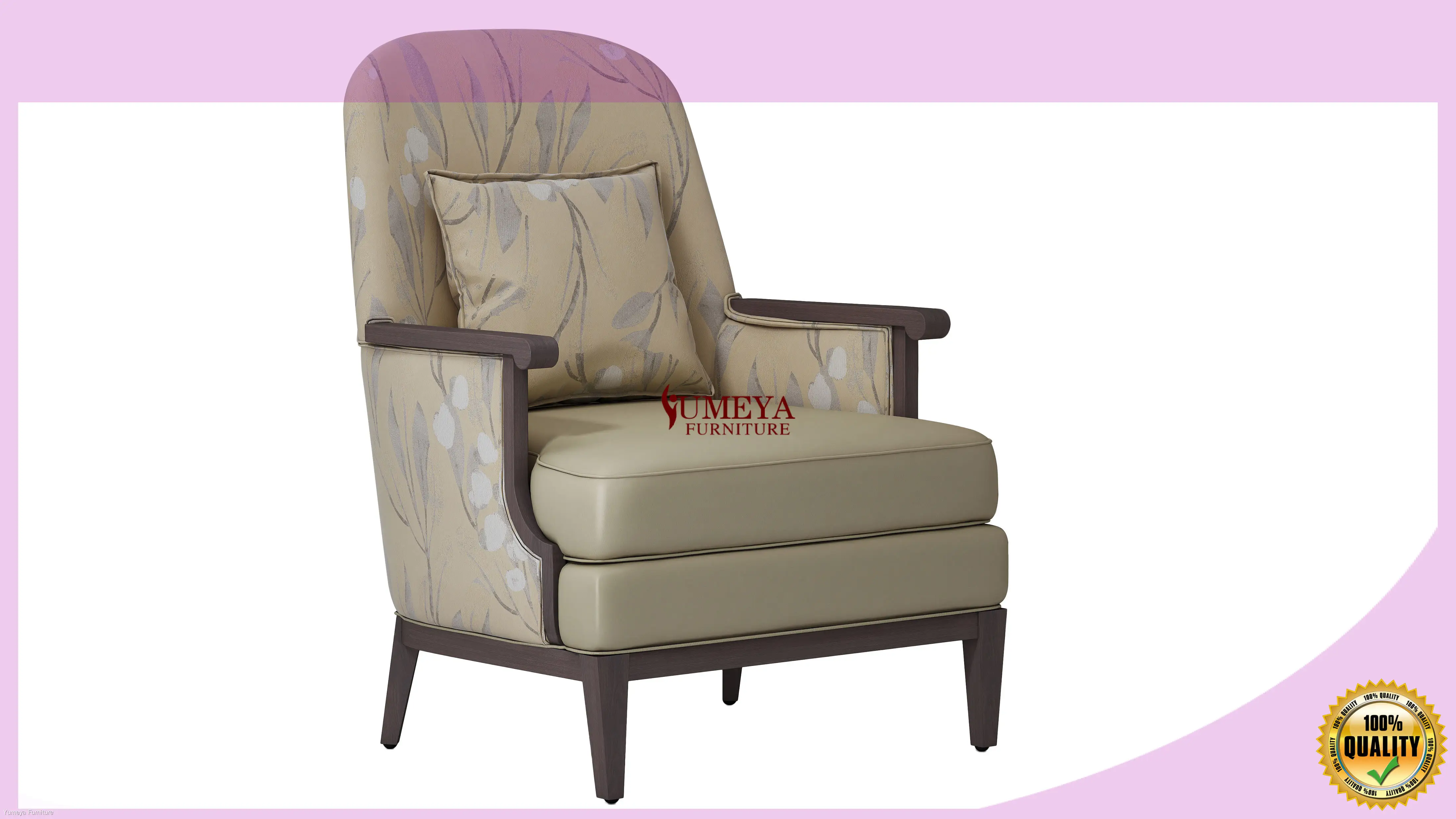 Yumeya Furniture Kèndêl ingsun | Kursi Seater tunggal paling anyar kanggo produsen tuwa 1