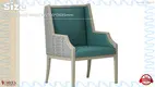Mole buy una Seater Lounge Cathedra enim senes sumptus | Yumeya Furniture 1