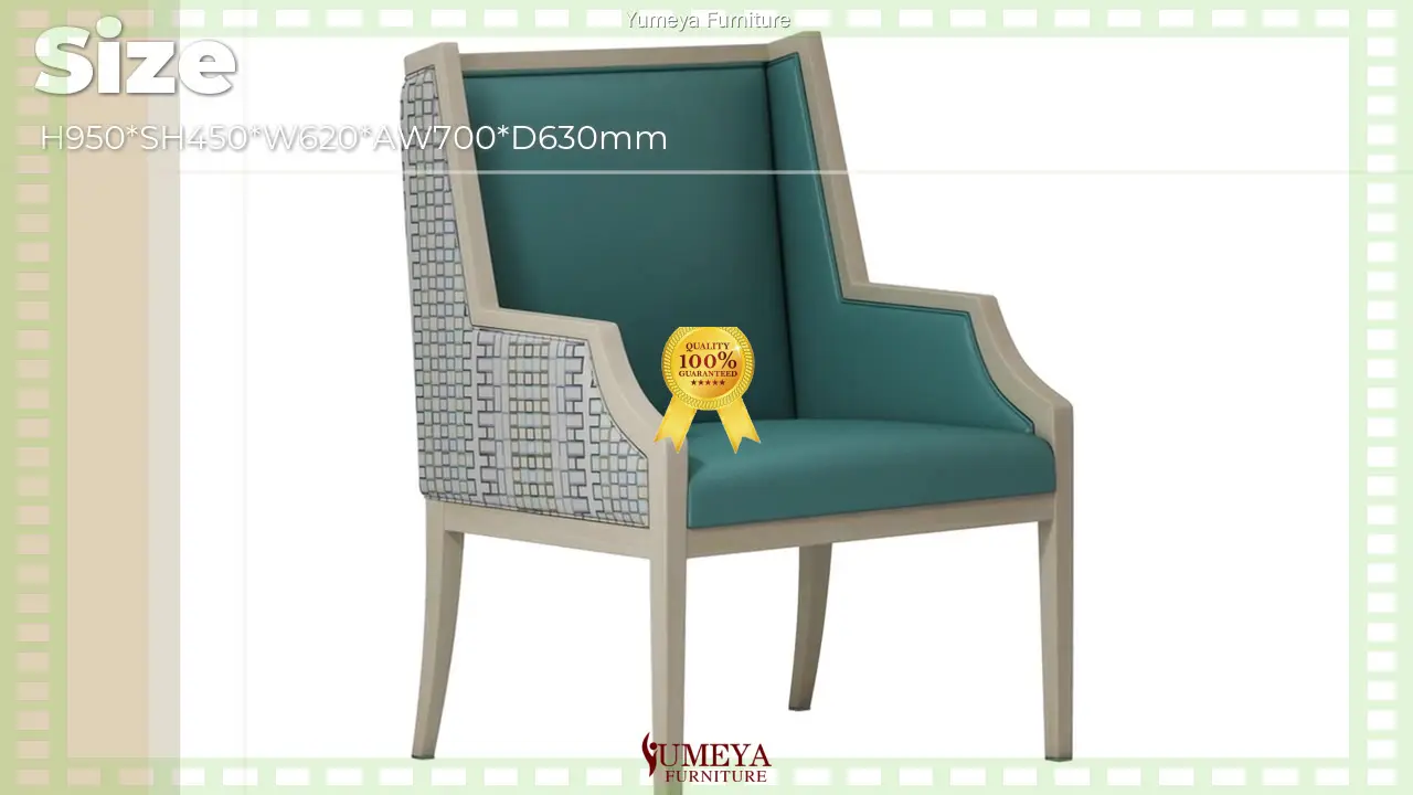 اڪيلي سيئٽر ڪوچ ڪرسي لاء بزرگ جي قيمتن لاء Yumeya Furniture 1