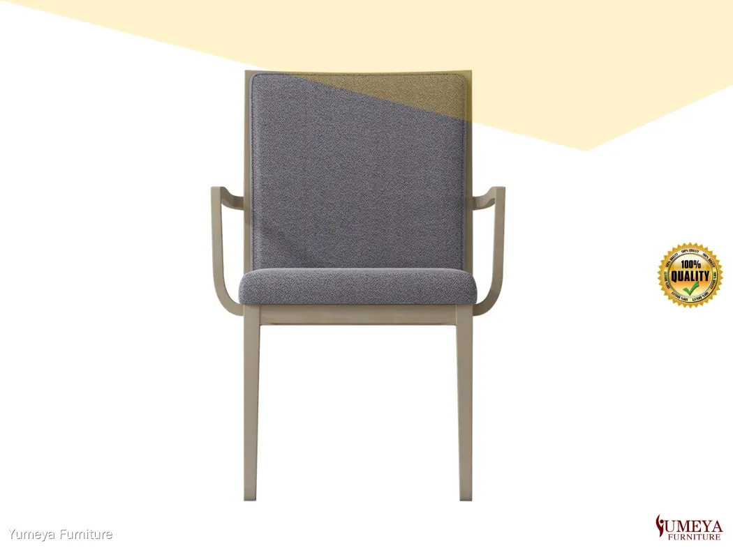 Kursi dhuwur sing dhuwur kanthi tangan kanggo lengen kanggo perusahaan tuwa | Yumeya Furniture 1