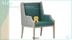 Yumeya Furniture Squama OEM / ODM High Back Stibadium Album Straking Senes 1