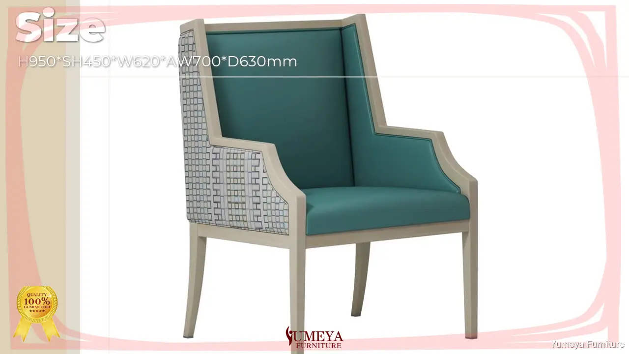Novum optimus una Seat Stibadium pro Senex Company | Yumeya Furniture 1