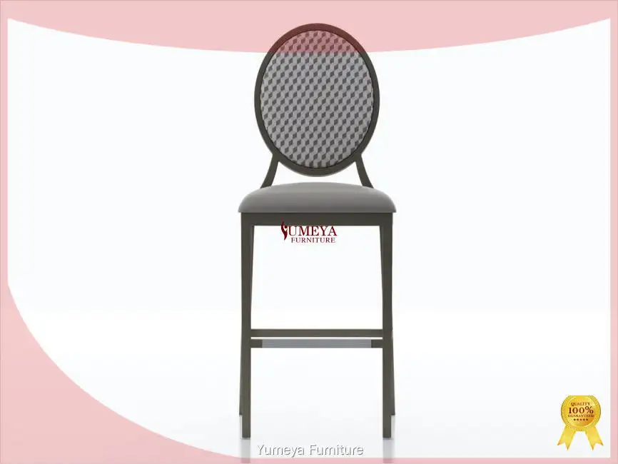 Yumeya Furniture Kèndêl ingsun | Tumpukan bar khusus sing paling nyaman karo mburi kanggo pabrik tuwa 1