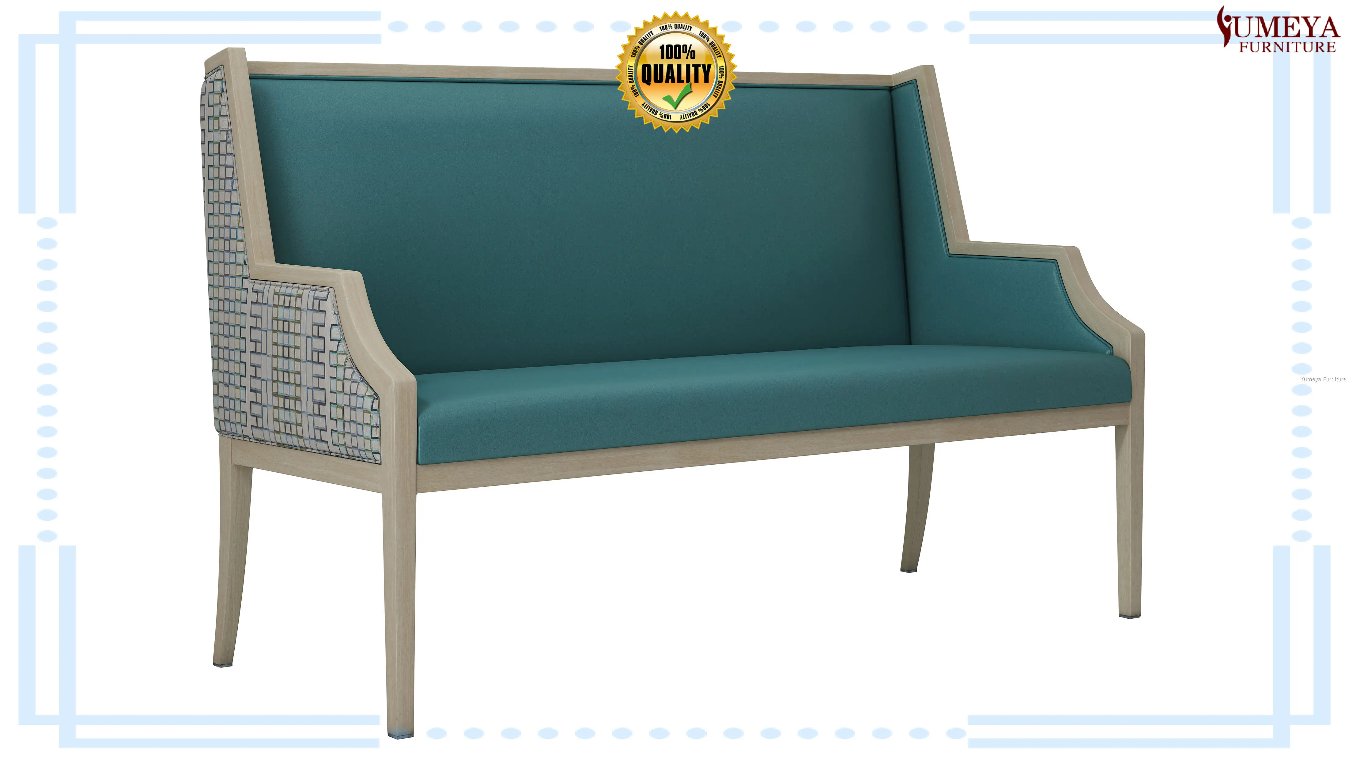 Kursi Seater Cilik Loro Kanggo Omah Perawat ing Harga Grosir | Yumeya Furniture 1