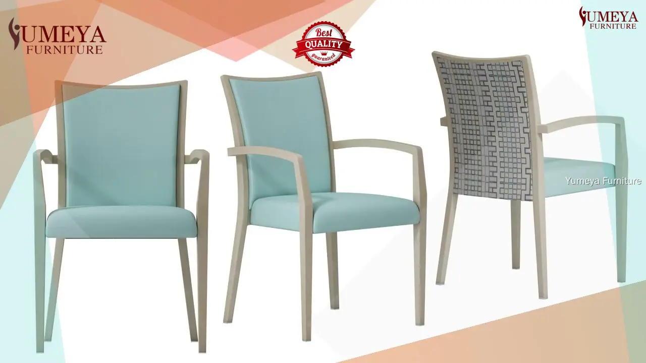 Armchair bakeng sa baahi ba baholo ntlong ea theko eahong ea Wholelele Yumeya Furniture 1