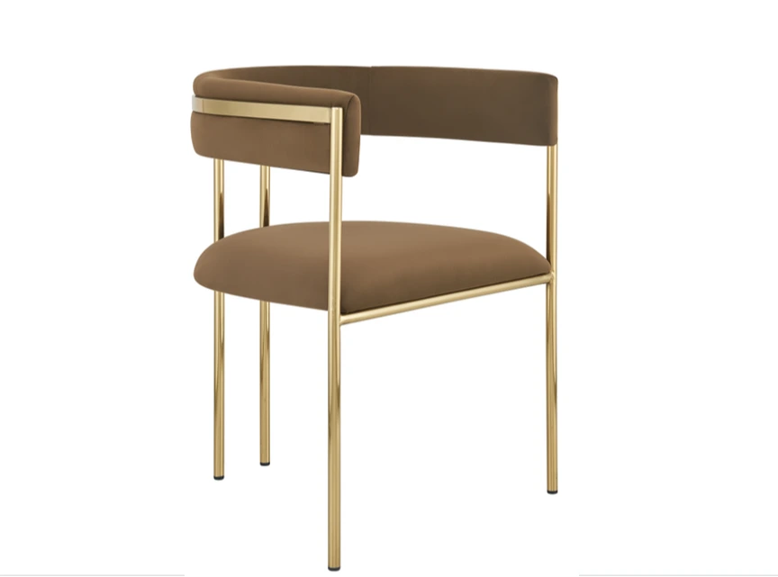 Vakkert designet rustfritt stål bryllupsstol YA3565 Yumeya 1